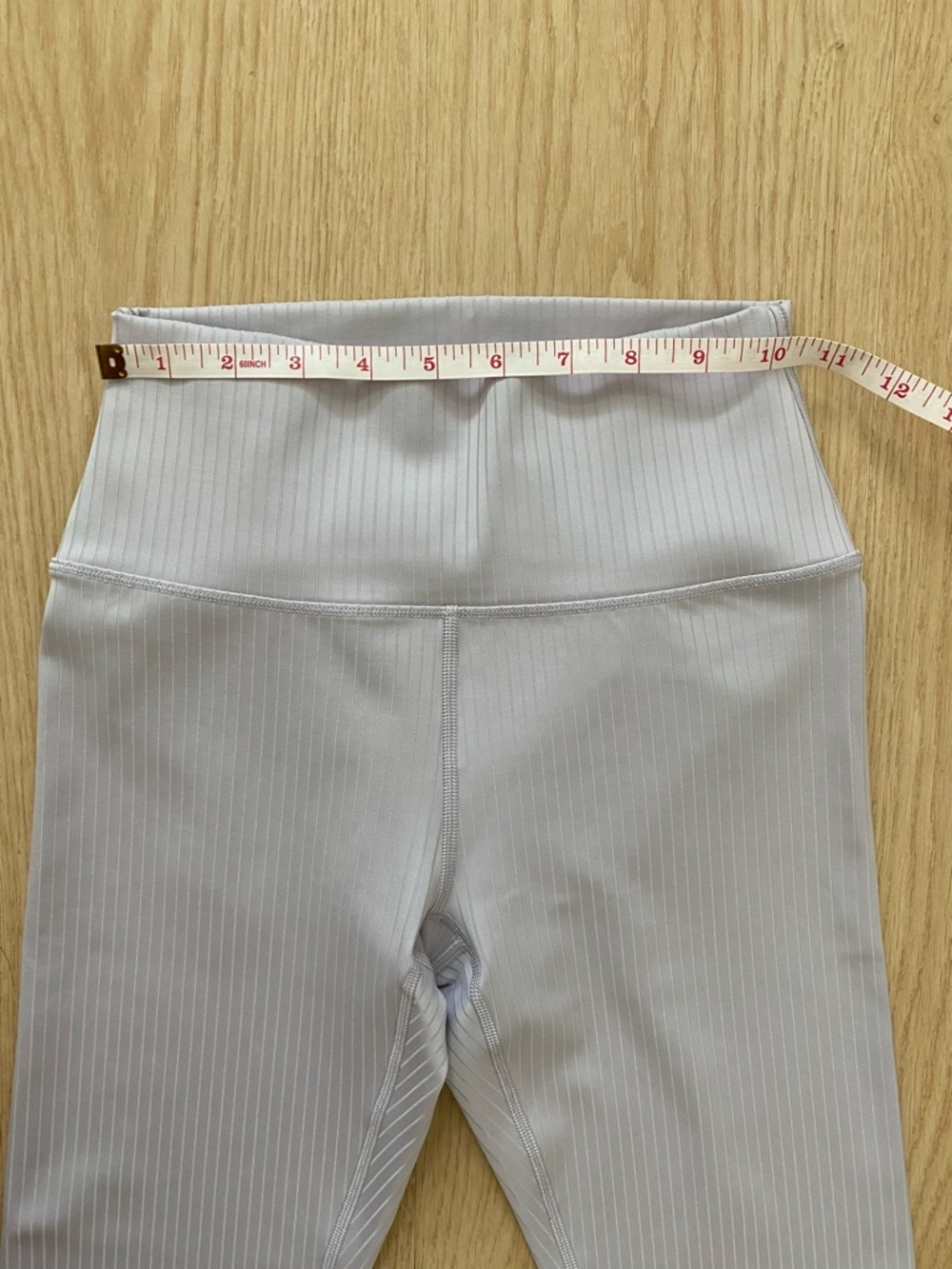 Vuori Inversion Rib Sports Bra and Leggings Matching Set 'Lavender Ice' XS - Picture 12 of 14